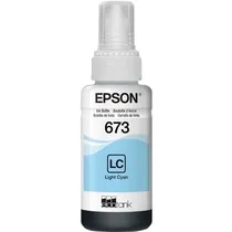 Garrafa de Tinta Epson T673520 - Ciano Claro 70 ML