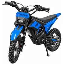 Moto Eletrica Fontaine Cross ZHC 1500W Lithium Black/Blue PY