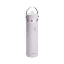 Botella Térmica Hydro Flask Wide Flex Straw Cap 709ML Cloud Pink