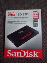 SSD 500GB 2.5" Sandisk 520 SATA 560-510MB/s SDSS51500GAB-000G0