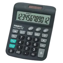 Calculadora Truly 6001-12 12 Dígitos - Cinza