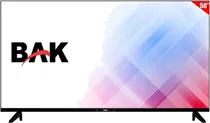 TV Smart 50" BAK BK-50S 4K Ultra HD/ Wifi/ Digital/ Google TV/ Black