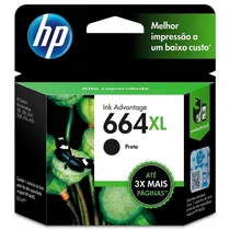 Cartucho Ion H-664XXL 24ML Preto F6V31A