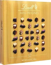 Chocolate Lindt Lindor Assorted Mini Pralines - 155G (32 Unidades)