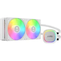 Cooler Líquido Gamdias Aura GL240 V2 Argb 240 MM PWM para Cpu - Branco