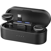 Microfone Sem Fio Boya BOYALINK3-02 USB-C - Preto (2TX+1RX)