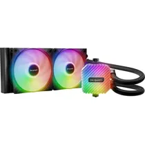 Cooler Líquido para Cpu Be Quiet! Silent Loop 240 MM PWM BW020 2 Fan Argb - Preto