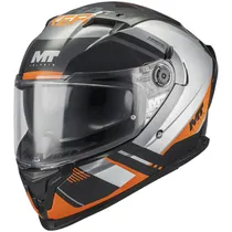Capacete MT Helmets Braker SV Inception B4 - Fechado - Tamanho XL - com Óculos Interno - Gloss