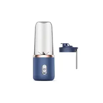Processador de Suco Inteligente com Copo Portatil Cor Azul Escuro 400ML 40W