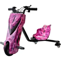 Moto Triciclo Eletrico Interbras 8.0 / 8" / com Bluetooth / 36V - 3.0AH / 350W - Roxo Galaxia N4