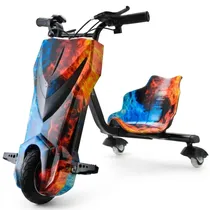 Triciclo Elétrico Interbras N14 8.0 120KG 250W - Azul Fuego