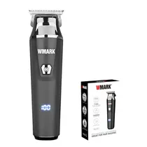 Aparador de Cabelo Wmark NG-1209 / 7000RPM / 1200MAH / com Acessorios / Recarregavel - Preto