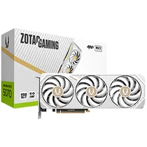Placa de Vídeo Zotac Gaming Amp White Edition 12GB Geforce RTX5070 GDDR7 - ZT-B50700FQ-10A