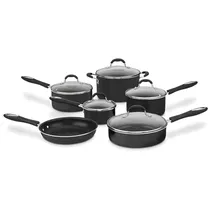 Jogo de Panelas Cuisinart 55C-11BK 11 Peças Preto