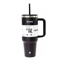 Terrano Vaso Spotie Cup 1.183ML c/Pajita Negro