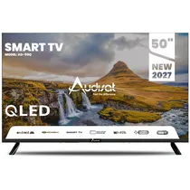 Smart TV Qled 50" Audisat AD-50Q (2027) 4K Ultra HD Android TV Wi-Fi com Conversor Digital (1 Ano de Garantia)