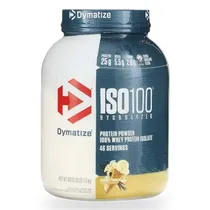 Prot Whey ISO100 Gourmet Vanilla Dymatize 20SERV