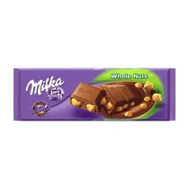 Milka Choc. Whole Nut 250GR