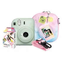 Câmera Instantânea Fujifilm Instax Mini 12 Kit - Mint Green