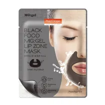 Purederm Mask Black Food Gel Lip Zone