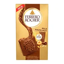 Chocolate Ferrero Rocher Squares Ao Leite e Avelã Pacote 3.7OZ 105G