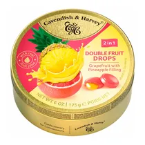Bala Cavendish Toranja e Abacaxi Lata 175G