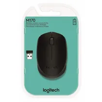 Mouse Wir Logitech M170 Preto