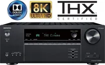 Receiver Onkyo TX-NR6100 7.2CH/ 100W/ 8K/ THX/ BT/ Wifi/ APLAY2/ HDR10+/ Atmos/ DTS X/ Earc/ ZONE2/ 11