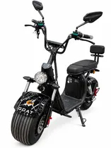 Moto Elétrica X12 – Goat 1000W | 32 KM/H – Preta Mármore