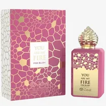 Perfume Feminino Zakat You Are MY Fire Pink Blush Edp 100ML