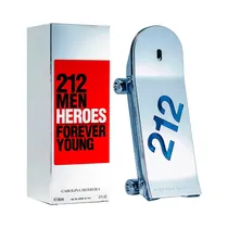 Perfume Carolina Herrera 212 Men Heroes Forever Young Edt 90ML - Masculino