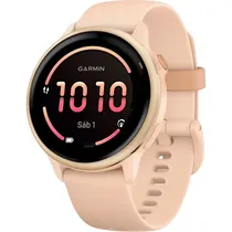 Relógio GPS Garmin Vívoactive 6 - Metallic Pink (010-02985-03)