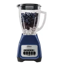 Oster Blstkag-LPB Licuadora 2 Vel - Vaso de Vidrio 1.5L 110V Azul