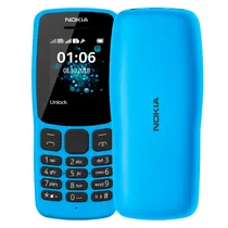 Celular Nokia 106 TA-1114 Dual Sim Tela 1.8" - Azul