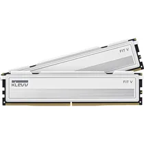 Kit Memória Ram DDR5 Klevv Fit V 32 GB (2 X 16 GB) 6000 MHZ KD5AGU880-60A300F - Branco