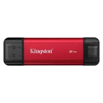 Pendrive Kingston Dual Portable 2TB USB-C/USB 3.2 - Vermelho SPSD/2TB