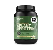 Optimum Nutrition Proteina Gold Standard Plant Protein Vanilla 800G Plastico Negro
