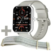 Relógio Blackview R50 com Bluetooth - Prata/Cinza + Pulseira