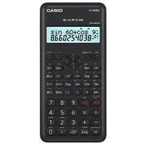 Calculadora Científica Casio FX-95MS 2ND Edition com 244 Funções - Preta