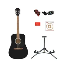 Kit Violao Fender FA-125 Satin Black