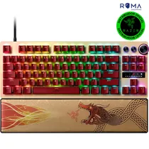 Teclado Gamer Analógico Huntsman V3 Pro TKL Counter-Strike 2 Razer FRML RGB USB Inglês - RZ03-04982100-R3M1