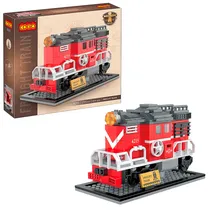 Bloques Cogo City Trem A Vapor 236 PZS