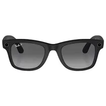 Óculos Ray-Ban Wayfarer RW4008 Wifi Meta Ia 32GB - Preto Brilhante Claro