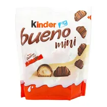 Chocolate Kinder Bueno Mini com 18 Unidades Pacote 108G