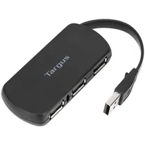 Hub Targus ACH114US USB 4 En 1 - Negro