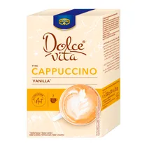 Café Cappuccino Kruger Dolce Vita Vanilla 10X12G