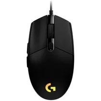 Mouse Gamer Logitech Lightsync G203 910-005793 RGB 8000 Dpi USB - Preto