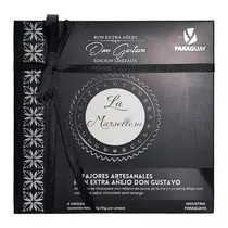 Alfajor La Marsellesa Edição Limitada Don Gustavo Rum Envelhecido Caixa 4X70G