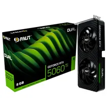 Placa de Vídeo Palit Nvidia Geforce RTX5060TI 8GB GDDR7 Dual Oc, NE7506TT19P1-GB 2062D