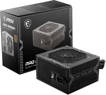 Fonte MSI Mag A600DN 600W 80 Plus Black Standard 306-7ZPVB23-CE0
